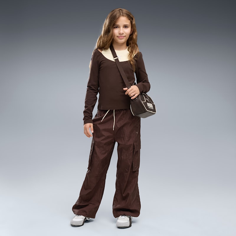 Midnight Shadow Big Kids' Relaxed Cargo Pants - Image 2