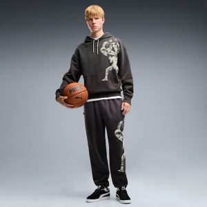 Memory Lane Men's Fleece Basketball Sweatpants