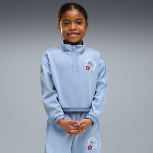 PUMA x DORA THE EXPLORER Little Kids' T7 Relaxed Half-Zip Sweatshirt