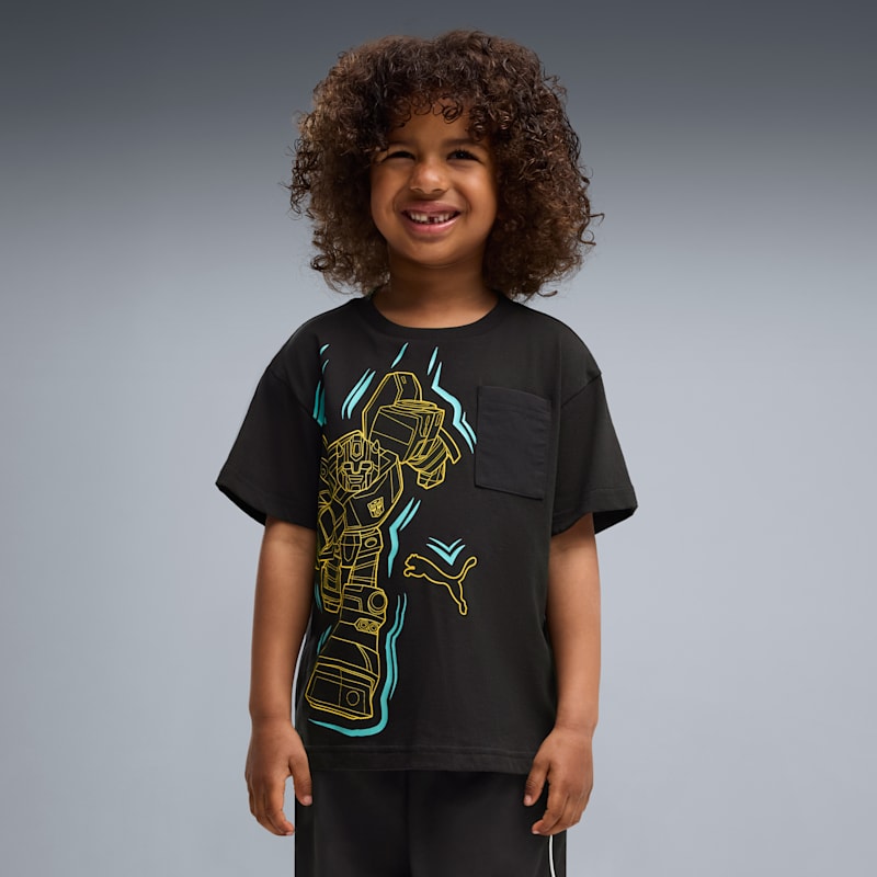 PUMA x TRANSFORMERS Little Kids' Relaxed Graphic Tee