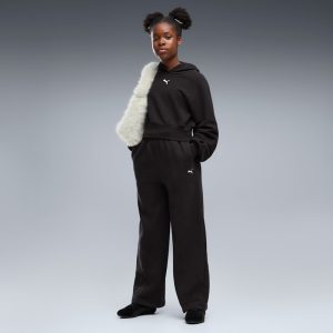 PUMA Essentials Big Kids' Slouchy Pintuck Pants
