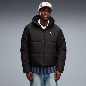 PUMA Essentials Men's Relaxed Hooded Padded Jacket