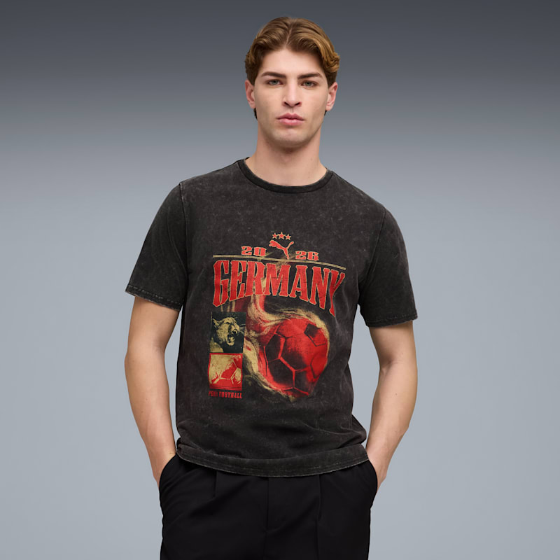 Soccer Nations 90s Fanwear Men's Graphic Tee - Image 2