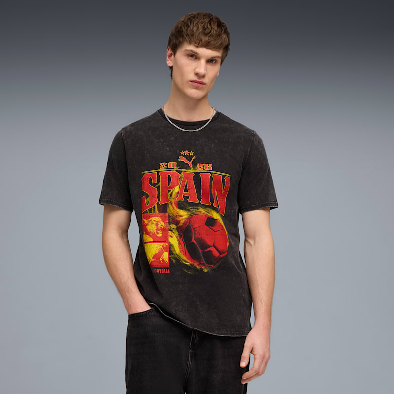 Soccer Nations 90s Fanwear Men's Graphic Tee - Image 3