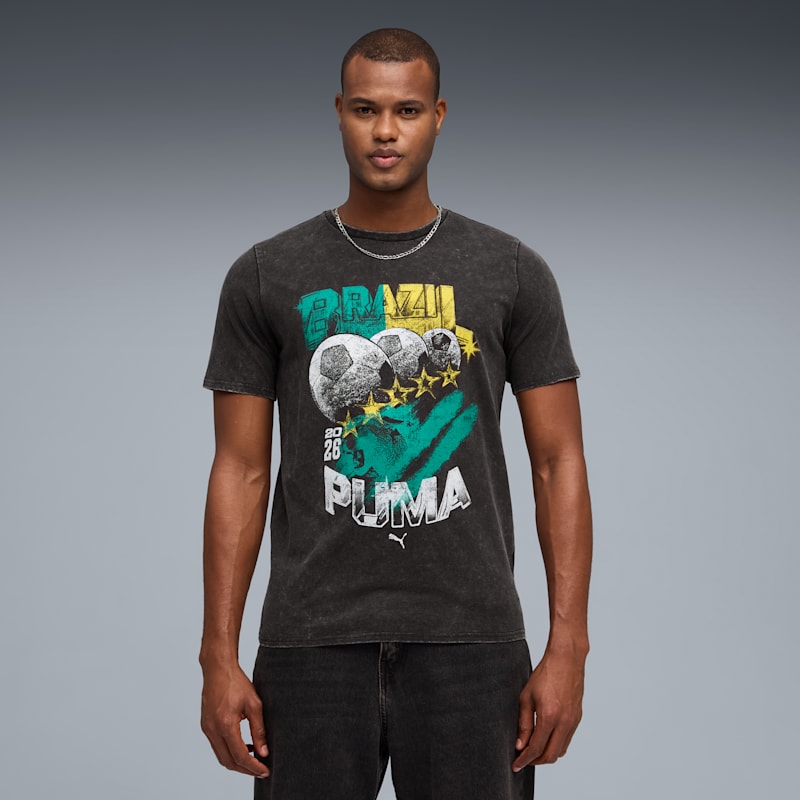 Soccer Nations 90s Fanwear Men's Graphic Tee - Image 2