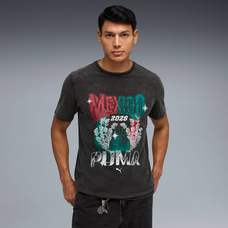 Soccer Nations 90s Fanwear Men's Graphic Tee - Image 4