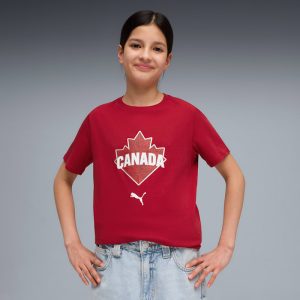 Canada Soccer Fanwear Big Kids' Graphic Tee