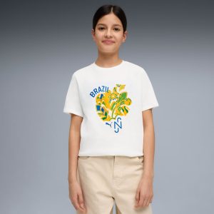 Neymar JR Brazil Passion Big Kids' Soccer Tee