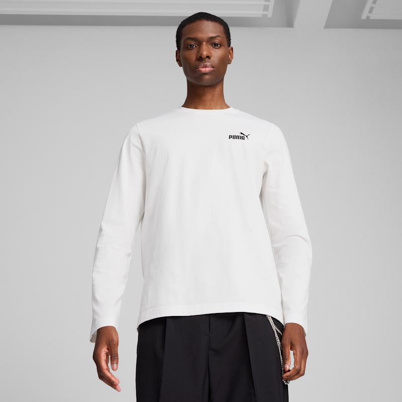 Essentials No. 1 Logo Men's Long Sleeve Tee - Image 2