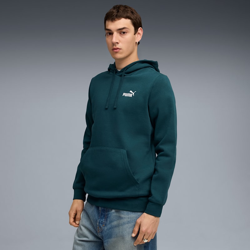 PUMA Essentials Men's Small Logo Hoodie - Image 2