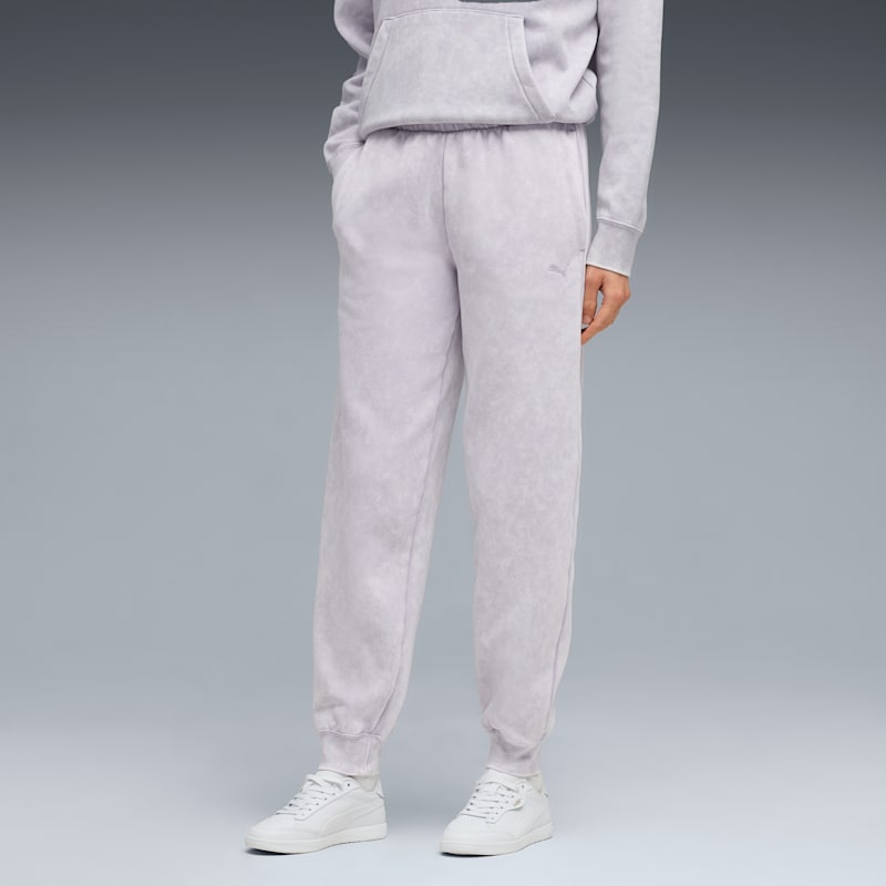 PUMA Elevated Essentials Acid Wash Women's Fleece Sweatpants - Image 3