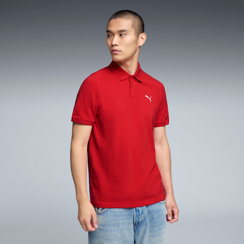 PUMA Essentials Men's Pique Polo Shirt