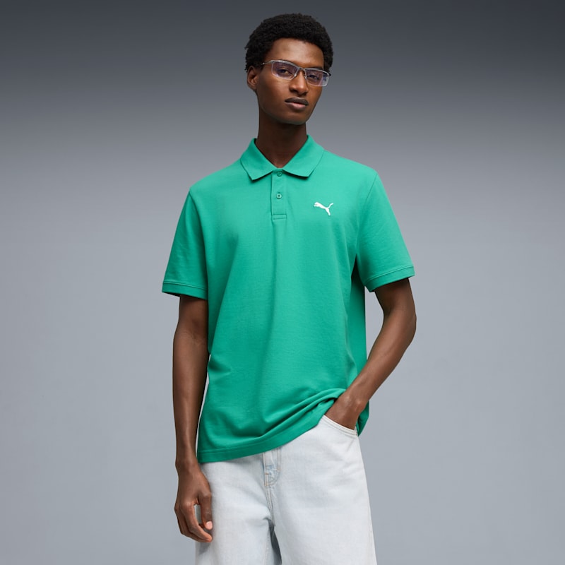 PUMA Essentials Men's Pique Polo Shirt - Image 2