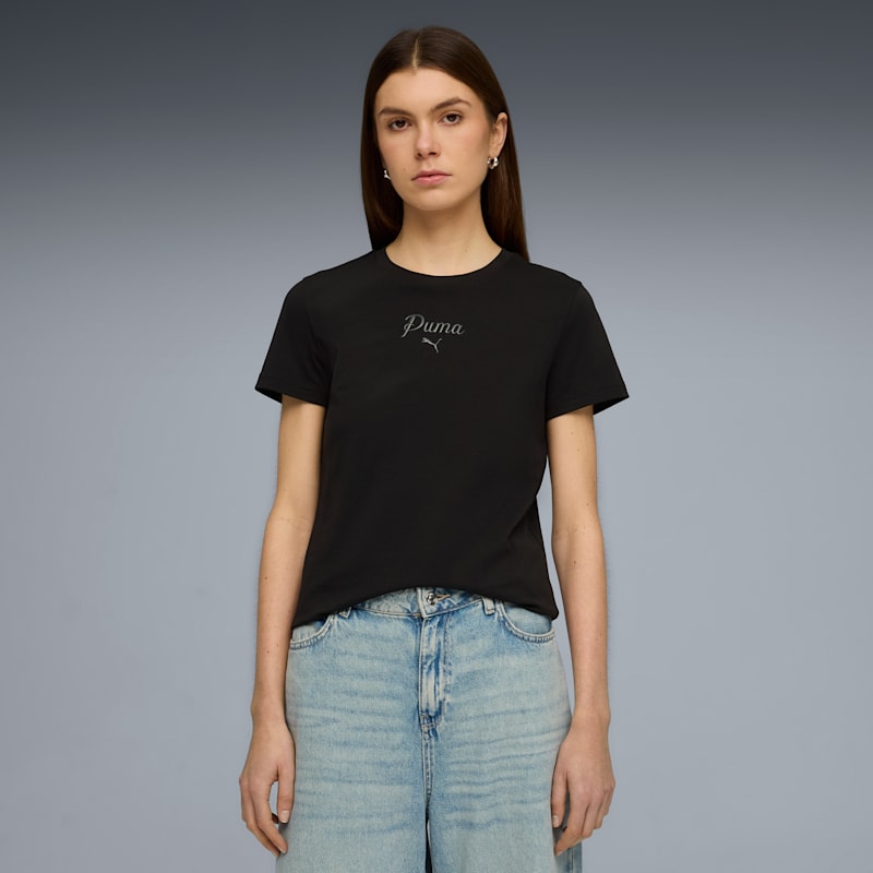 PUMA Essentials Women's Script Tee