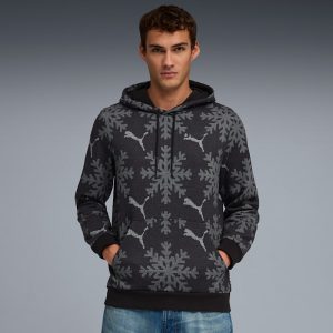 PUMA Essentials Logo Lab Men's Holiday Hoodie