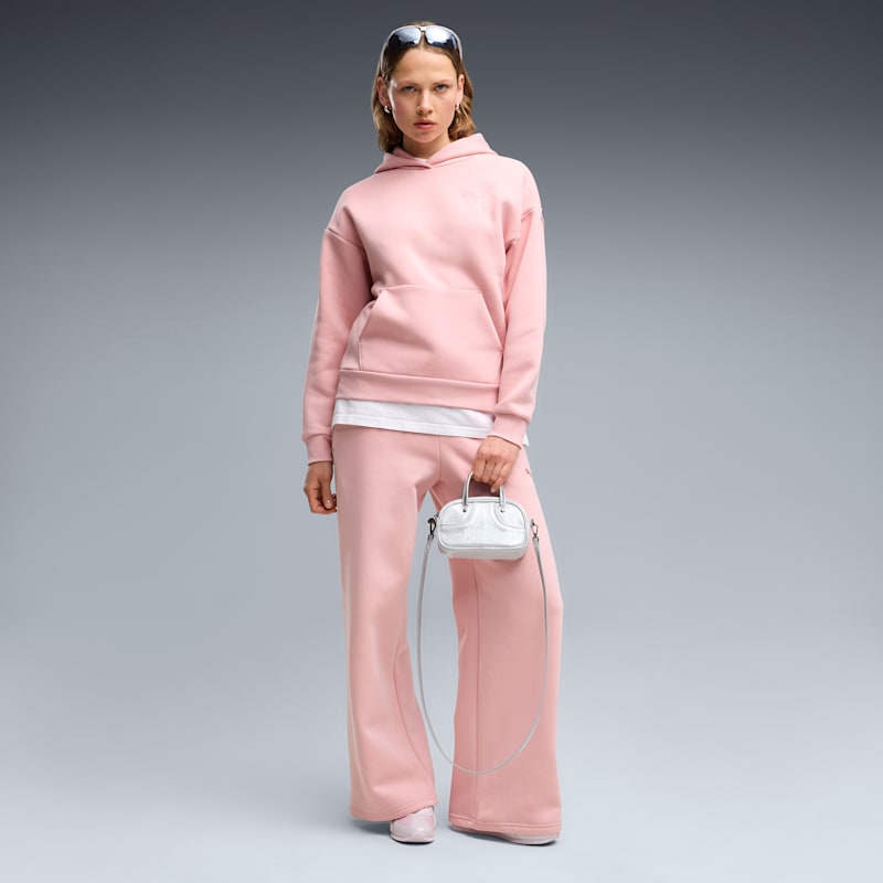 PUMA Elevated Essentials Women's Fleece Wide Leg Sweatpants - Image 2