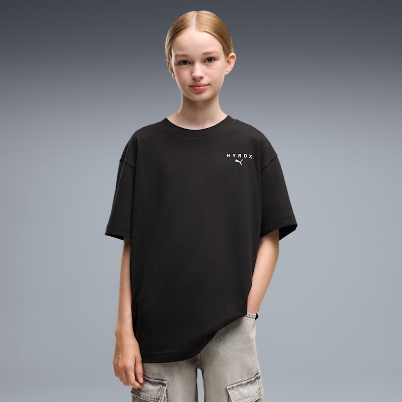 PUMA x HYROX Big Kids' Tee