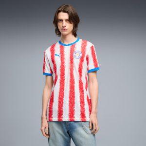 Paraguay Home Men's Soccer Jersey