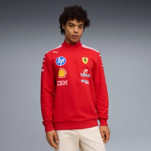 Scuderia Ferrari Replica T7 Half-Zip Top