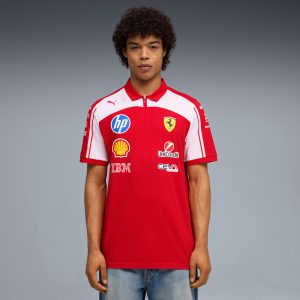 Scuderia Ferrari Men's Replica Polo