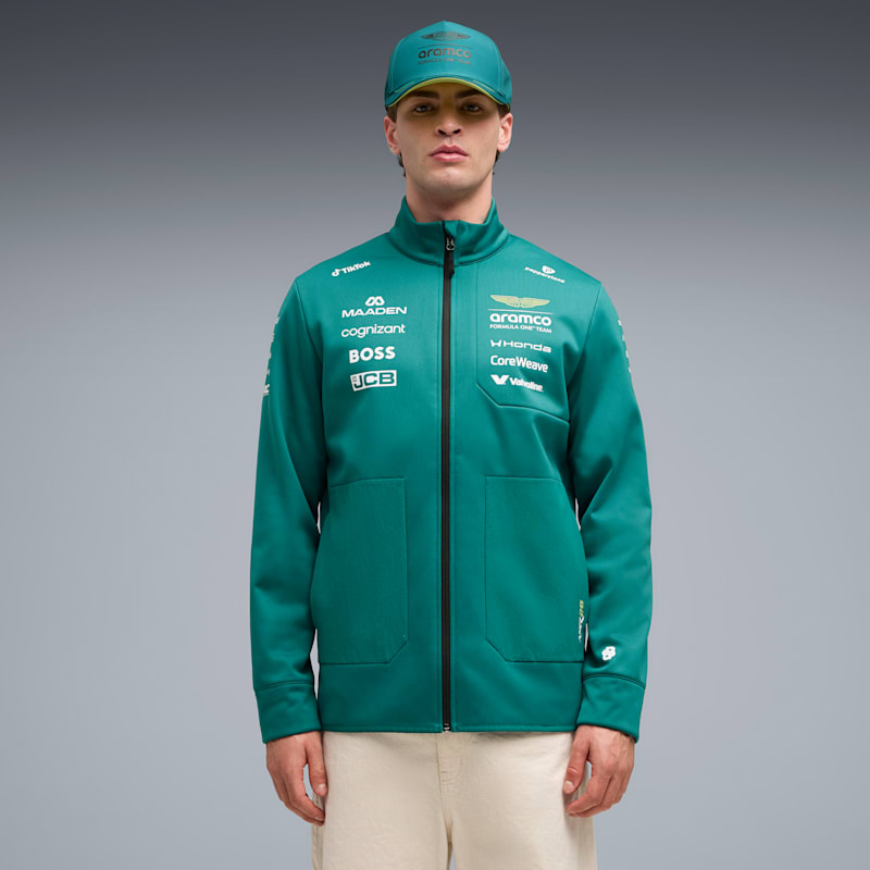PUMA x ASTON MARTIN ARAMCO F1® TEAM Replica Softshell Jacket