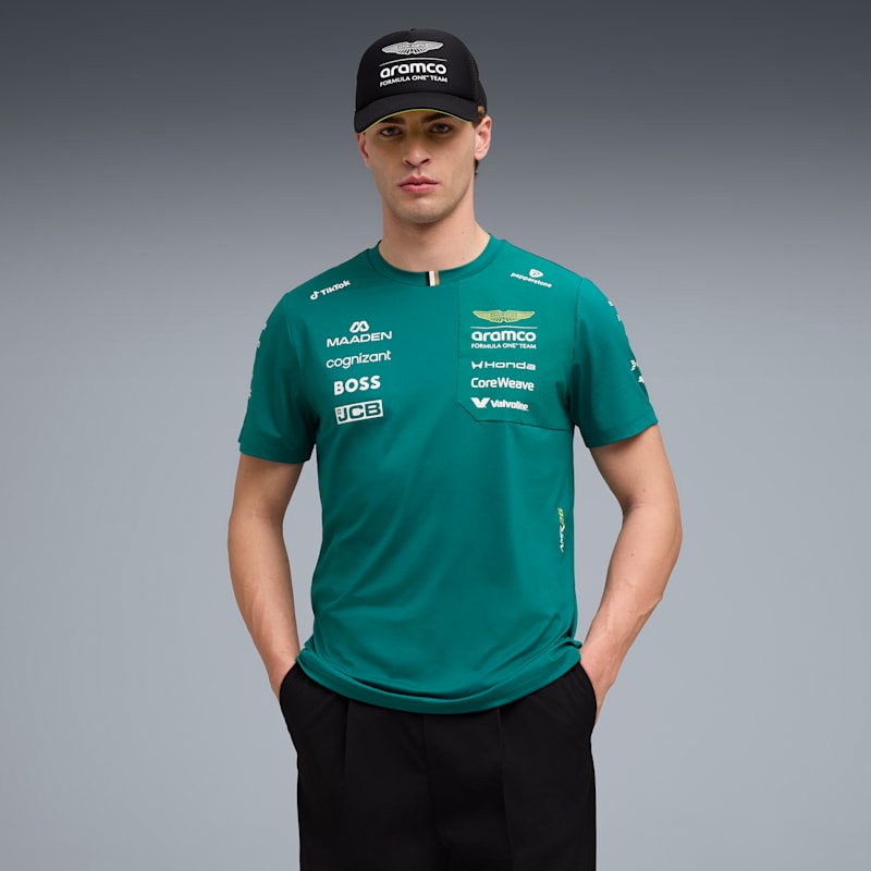 PUMA x ASTON MARTIN ARAMCO F1® TEAM Men's Replica Tee