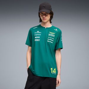 PUMA x ASTON MARTIN ARAMCO F1® TEAM Men's Replica Alonso Tee
