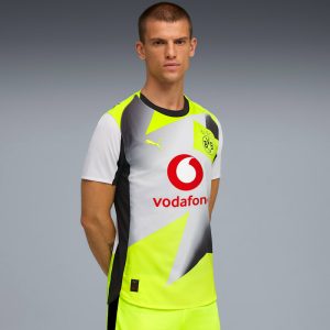 Borussia Dortmund Authentic Away 25/26 Men's Soccer Jersey