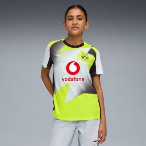 Borussia Dortmund Replica Away 25/26 Big Kids' Soccer Jersey