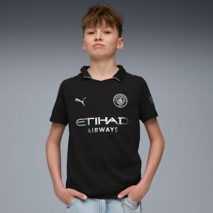 Manchester City 25/26 Away Replica Big Kids' Soccer Jersey