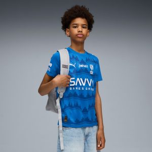 Al-Hilal SFC 25/26 Home Replica Big Kids' Soccer Jersey