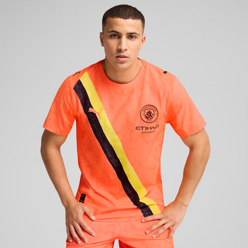 PUMA x KIDSUPER Manchester City Authentic Men's Soccer Jersey - Image 2