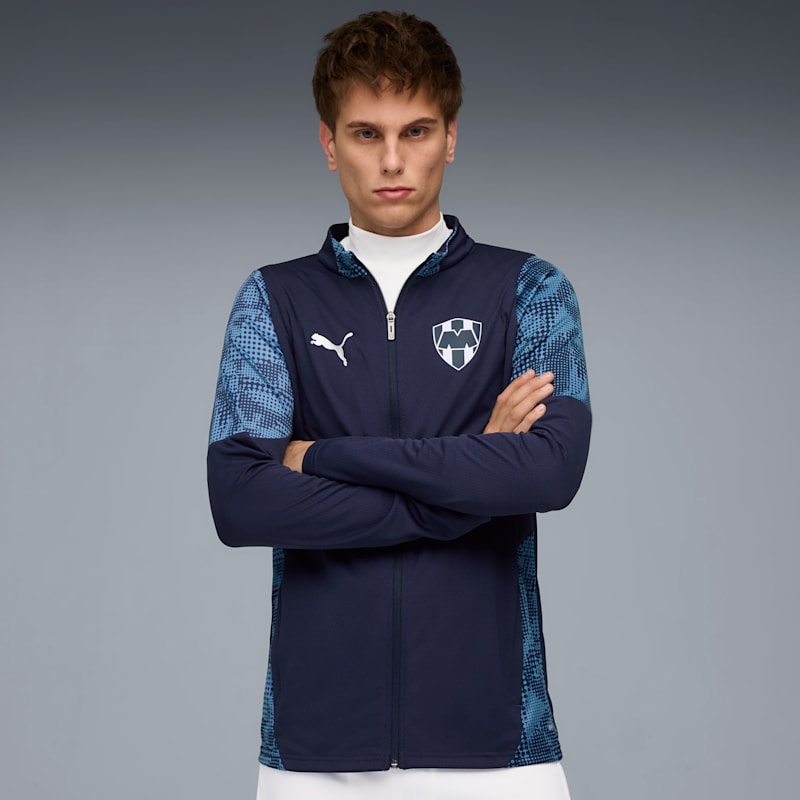 C.F. Monterrey Men's Soccer Training Jacket