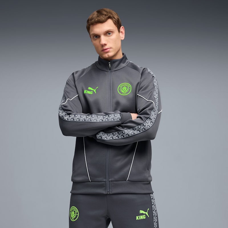 Manchester City KING Anthem Men's Soccer Jacket