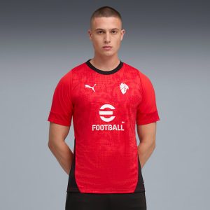 AC Milan Men's Long Sleeve Soccer Training Jersey