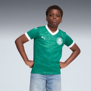 SE Palmeiras Torcedor '25 Home Big Kids' Soccer Jersey