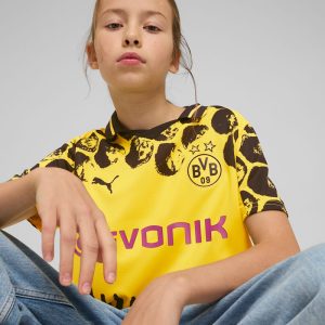 PUMA x KIDSUPER Borussia Dortmund Replica Big Kids' Soccer Jersey
