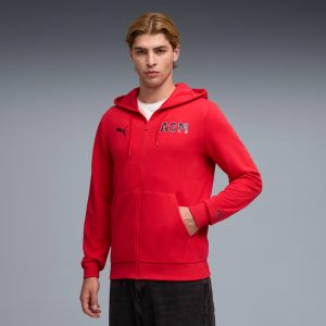 AC Milan ftblCulture Men's Zip-Up Hoodie