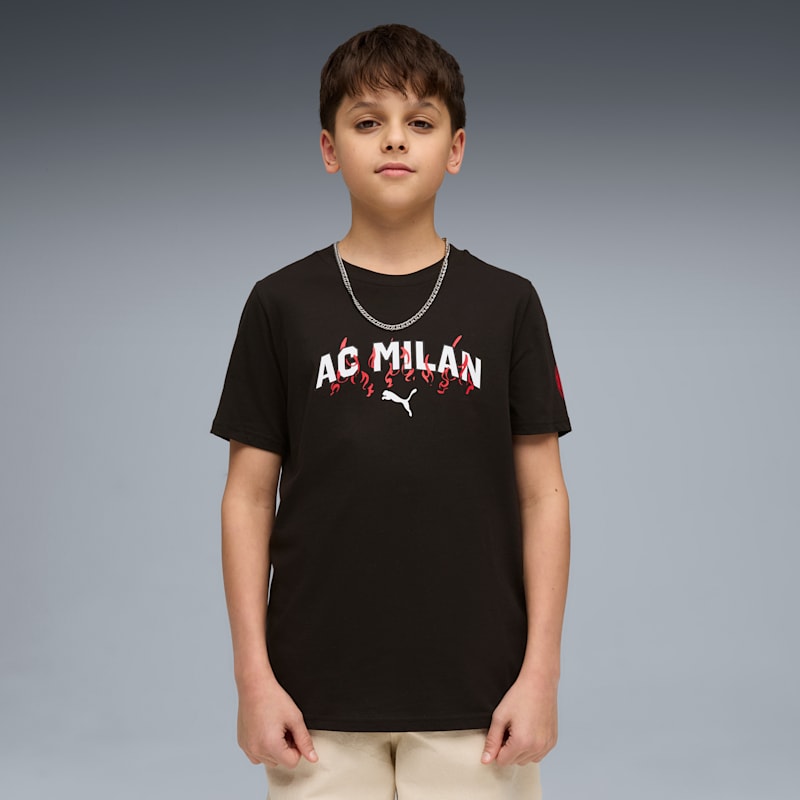 AC Milan ftblCulture Big Kids' Tee