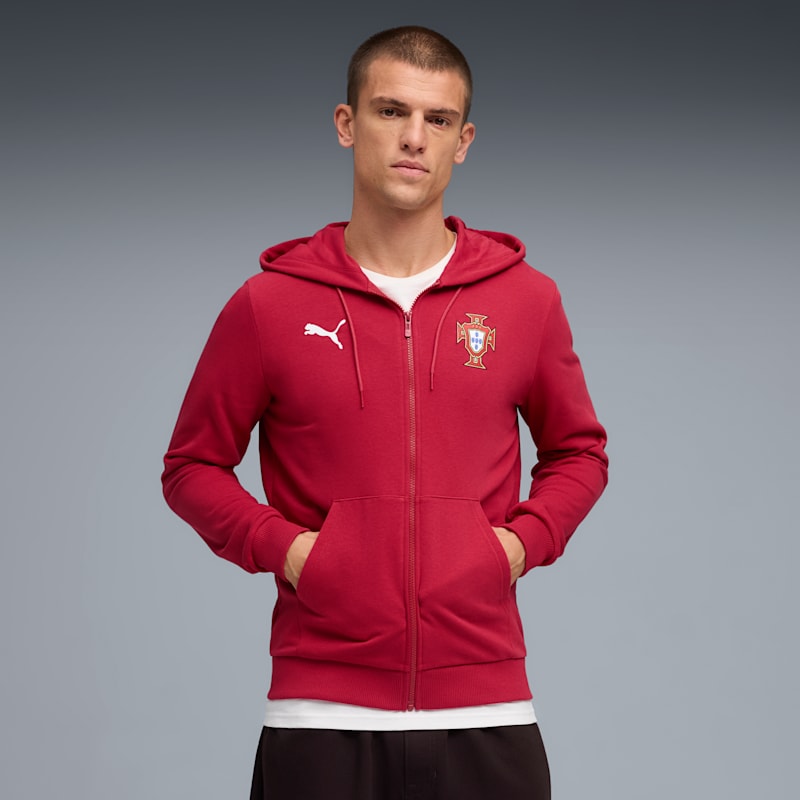 Portugal ftblCulture Men's Hooded Soccer Jacket
