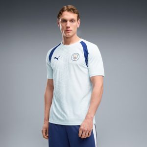 Manchester City Men's Slim Soccer Training Jersey