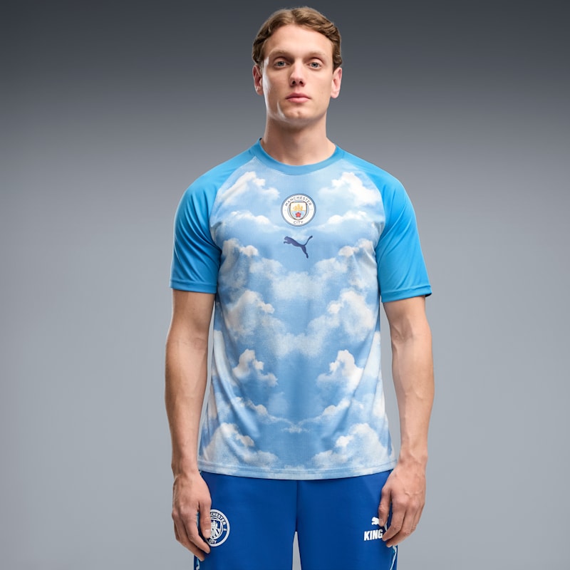 Manchester City Men's Warmup Jersey - Image 2