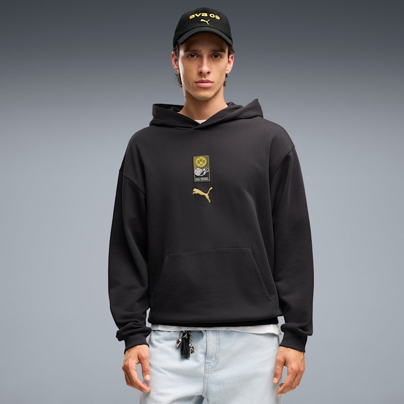 Borussia Dortmund Men's Relaxed Hoodie