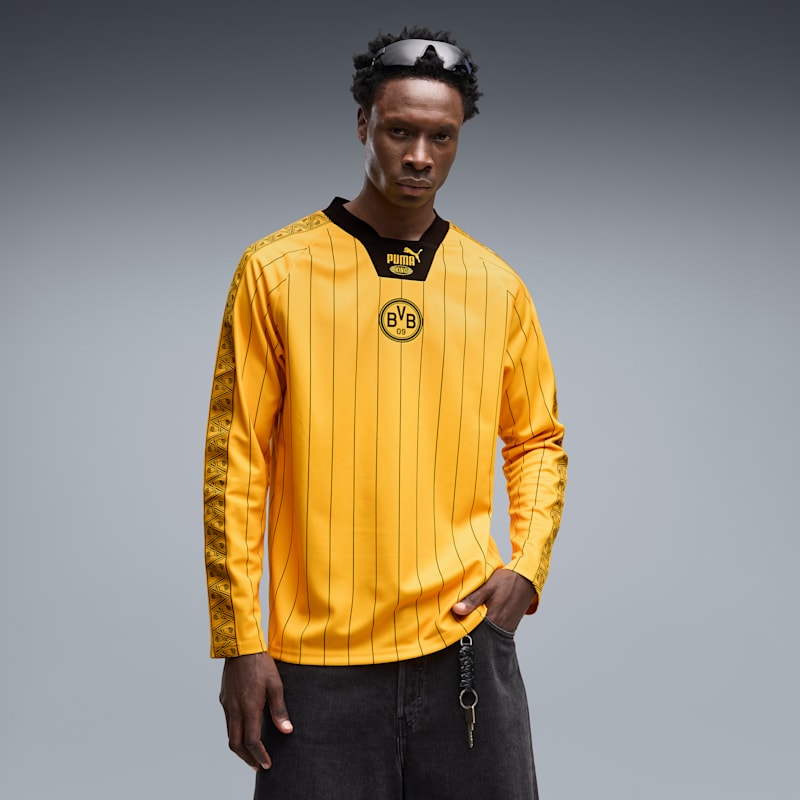 Borussia Dortmund KING Men's Long Sleeve Soccer Jersey