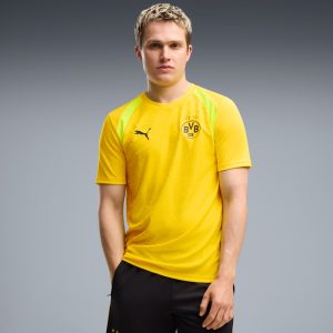 Borussia Dortmund Men's Slim Soccer Training Jersey