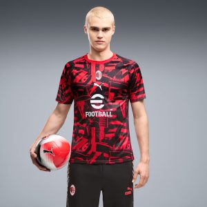 AC Milan Men's Soccer Warmup Jersey
