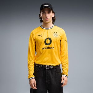 Borussia Dortmund Home Men's Long Sleeve Soccer Jersey