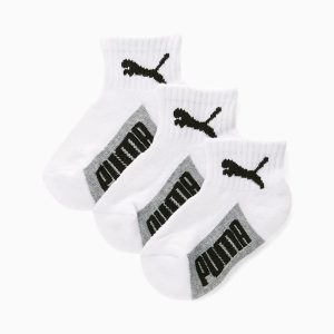 Kids' Terry Quarter Cut Socks [3 Pairs]