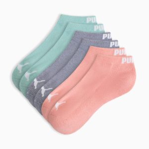 PUMA Big Kids' Half-Terry Low Socks (3 Pairs)
