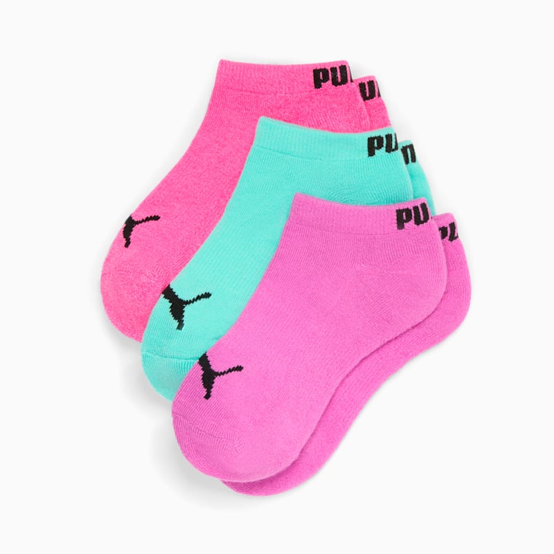 PUMA Big Kids' Half-Terry Low Socks (3 Pairs) - Image 2